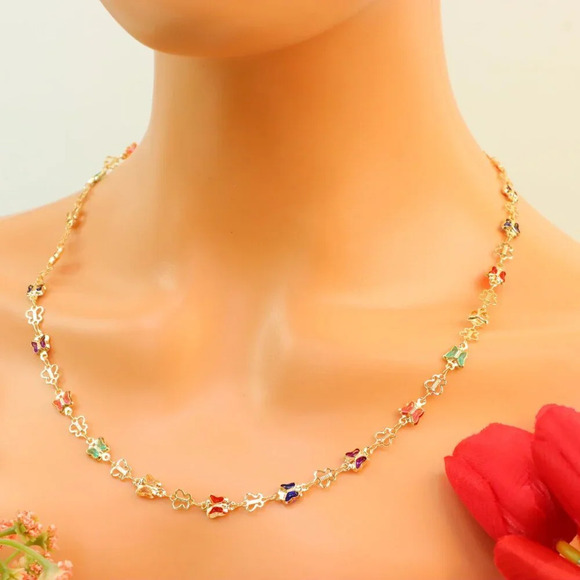 "New Beautiful Design Necklace Chain for Women/Girls, Gift, N555 - Picture 8 of 9